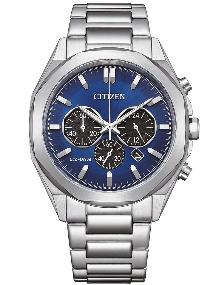 Citizen CA4590-81L Mens Watch Eco-Drive Chronograph 41mm 10ATM