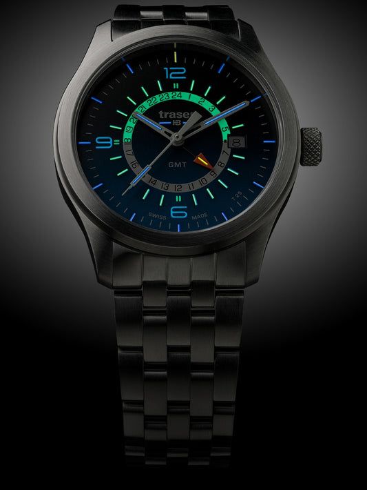 Traser H3 107036 P59 Aurora GMT 42mm 10 ATM