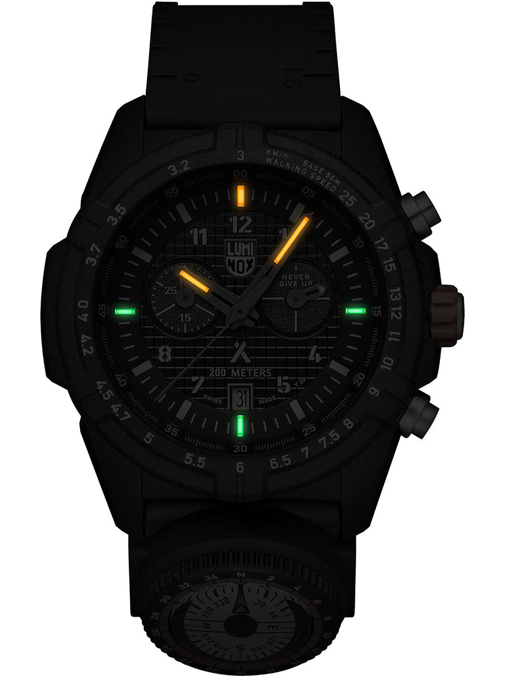 Luminox XB.3781.KM Bear Grylls Survival Chronograph w. compass 42mm 20ATM