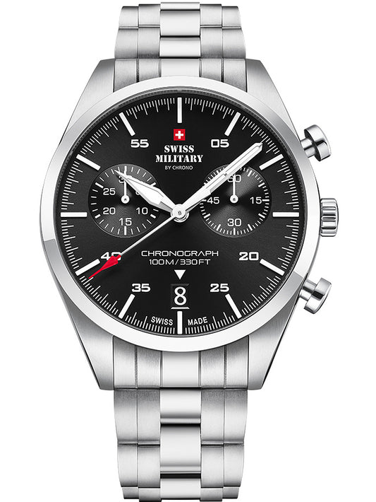 Swiss Military SM34090.01 Chronograph 43mm 10ATM