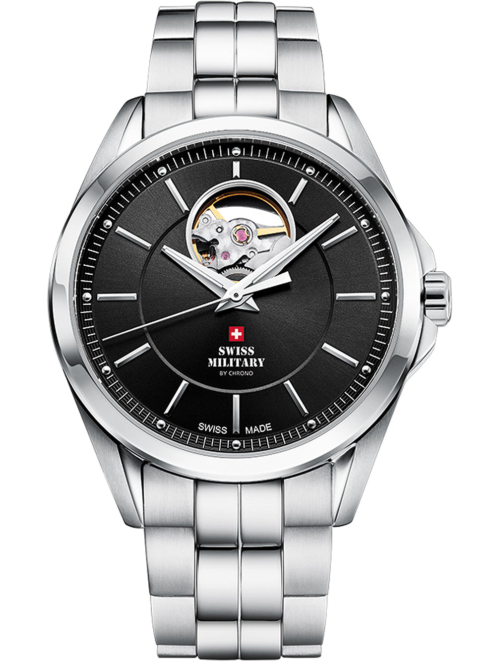 Swiss Military SMA34085.21 Automatic Mens Watch 40mm 10ATM