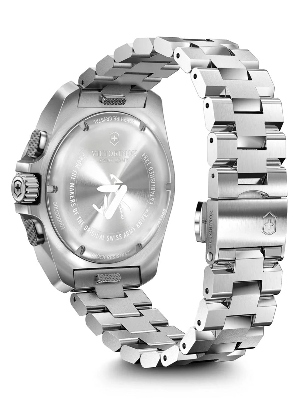 Victorinox 241985 Mens Watch I.N.O.X Chronograph 43mm 20ATM