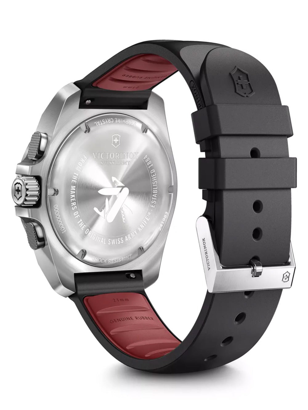 Victorinox 241983 Mens Watch I.N.O.X Chronograph 43mm 20ATM