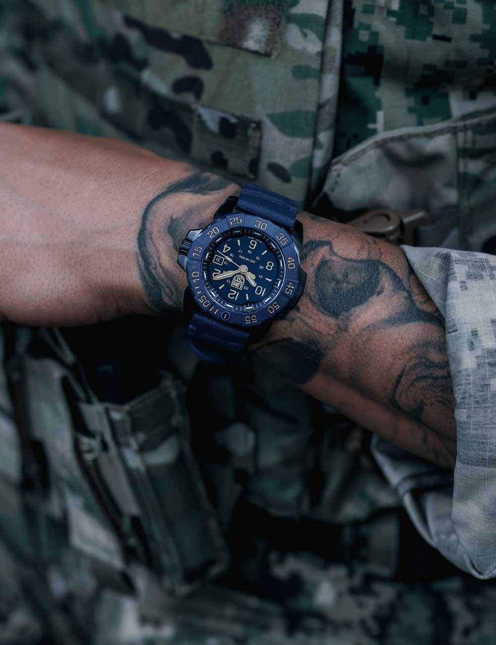 Luminox XS.3255.CB.NSF Navy Seal Foundation Back to the Blue