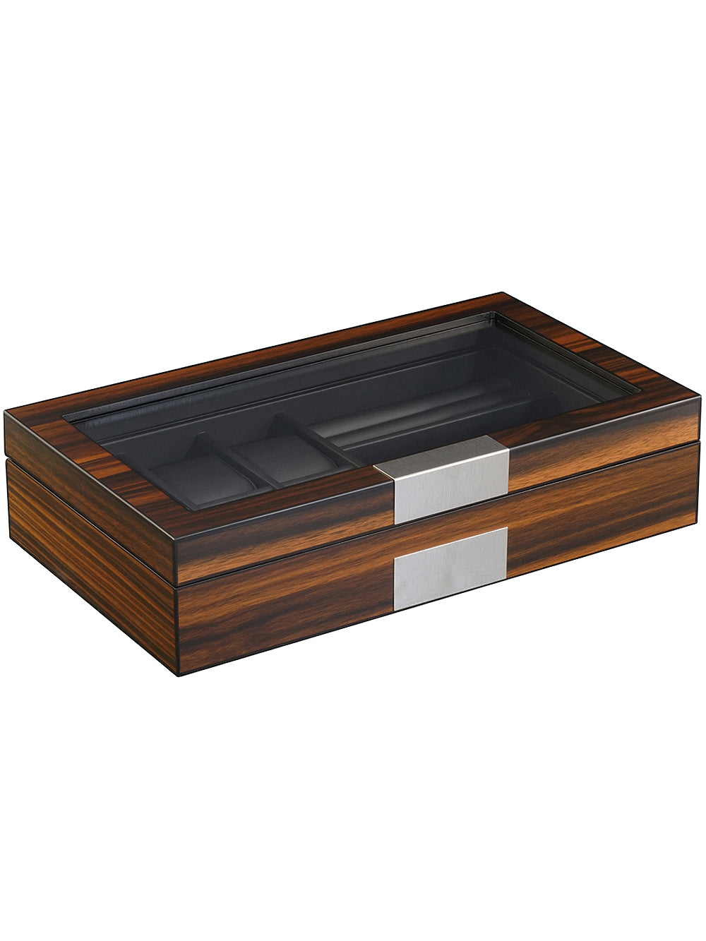 Rothenschild klockor & smycken RS-2378-EB för 6 klockor + 2 compartments