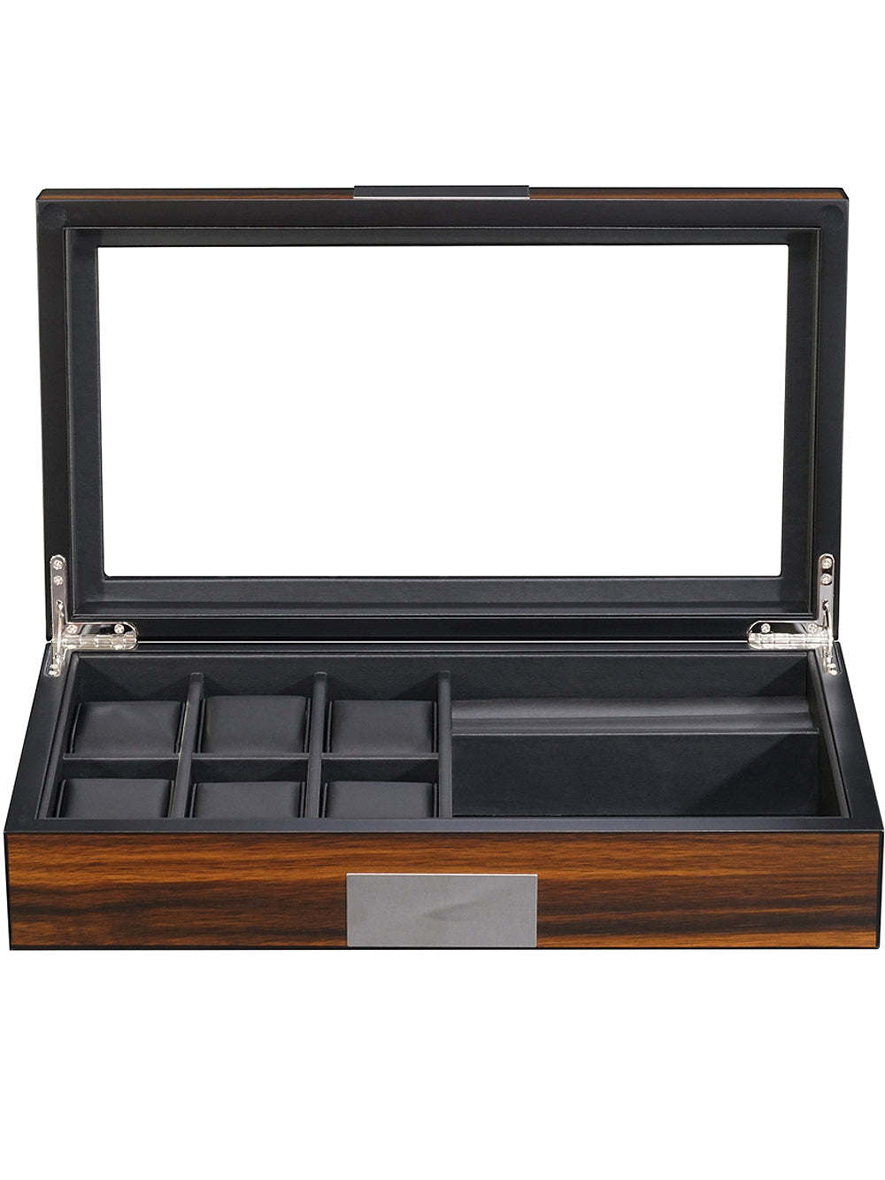 Rothenschild klockor & smycken RS-2378-EB för 6 klockor + 2 compartments