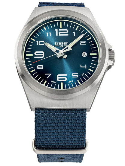 Traser H3 108216 P59 Esssential M Blue Men's 42mm 10ATM