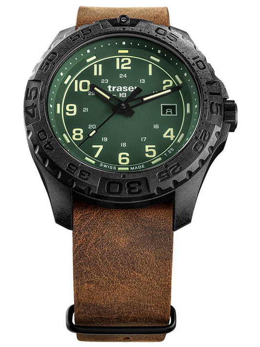 Traser H3 109038 P96 OdP Evolution petrol Men's 44mm 20ATM