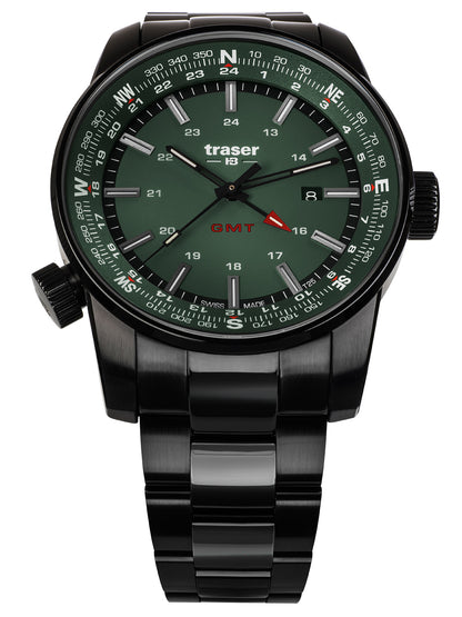 Traser H3 109525 P68 Pathfinder GMT 46mm 10ATM