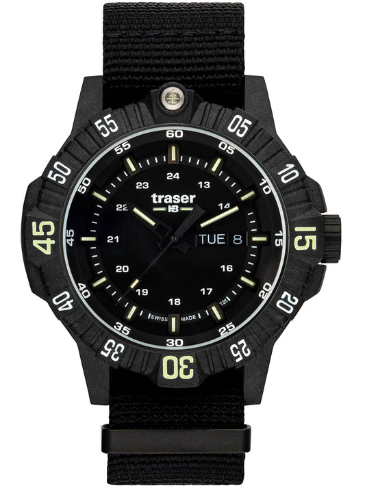 Traser H3 110722 P99 Q Tactical Black 46mm 20ATM