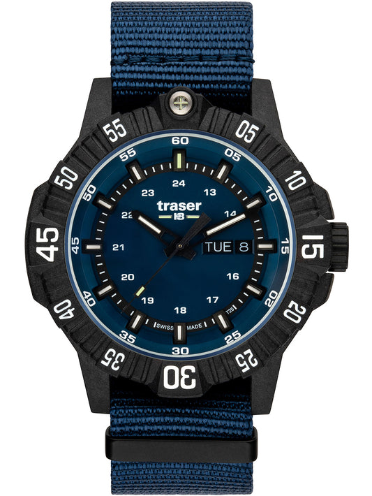 Traser H3 110724 P99 Q Tactical Blue 46mm 20ATM