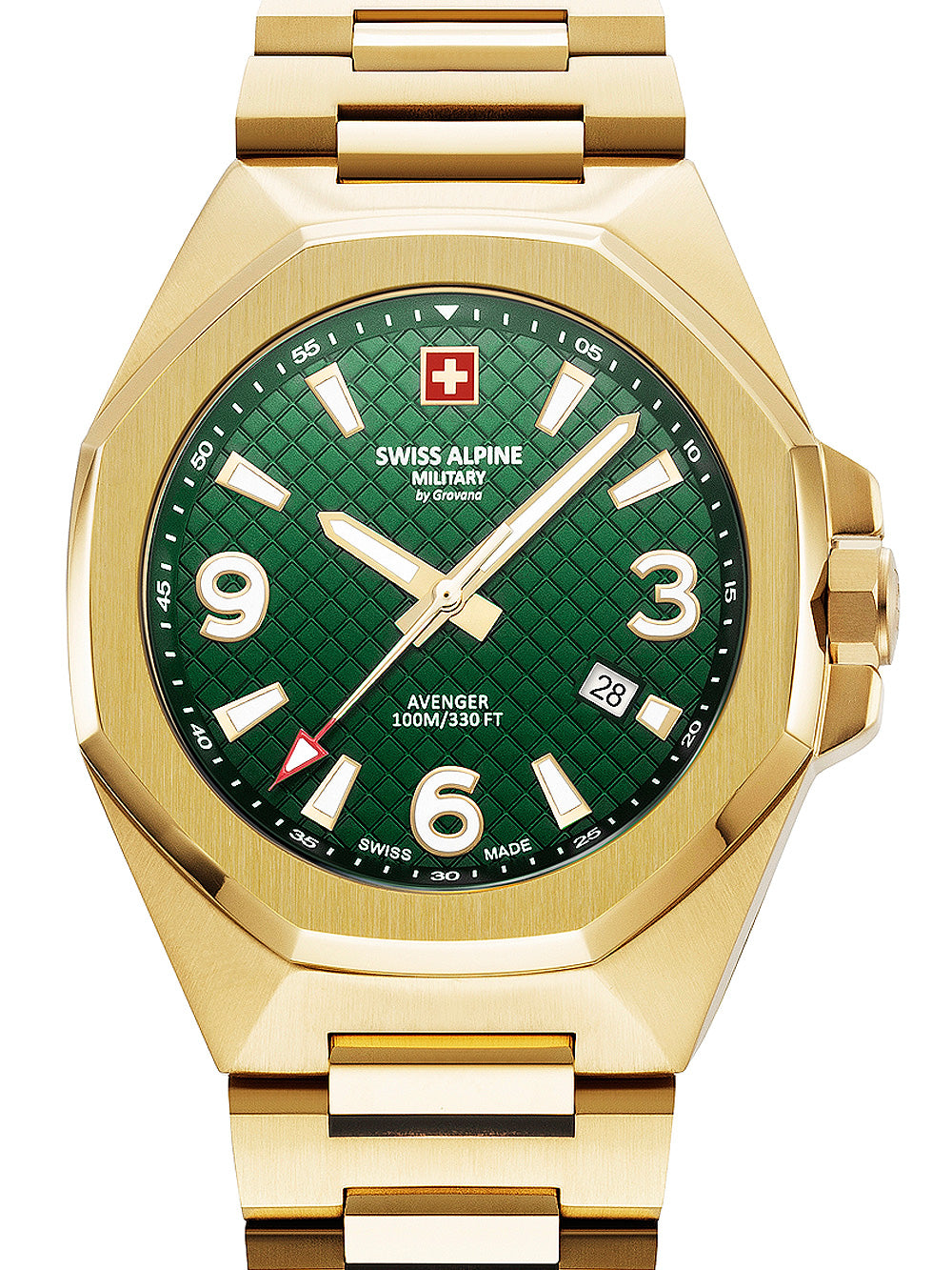 Swiss Alpine Military 7005.1114 Typhoon Mens Watch 42mm 10ATM