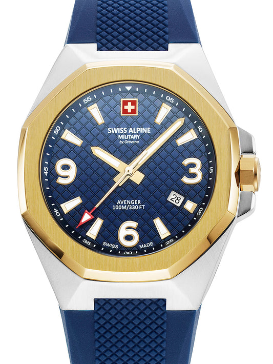 Swiss Alpine Military 7005.1845 Typhoon Mens Watch 42mm 10ATM