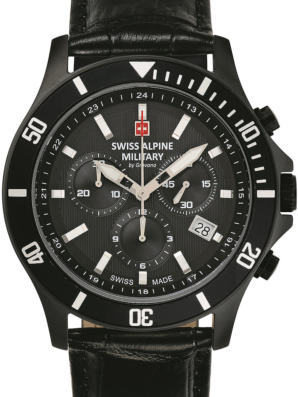 Swiss Alpine Military 7022.9577 chronograph 42mm 10ATM