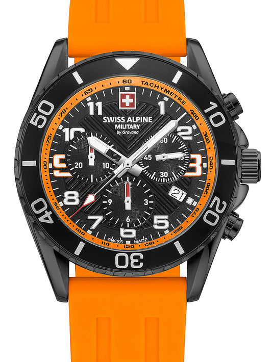 Swiss Alpine Military 7029.9879 Raptor Chronograph Mens Watch 42mm