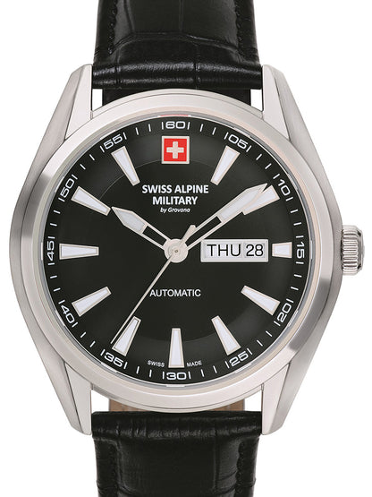 Swiss Alpine Military 7090.2537 Automatic Mens Watch 43mm 10ATM