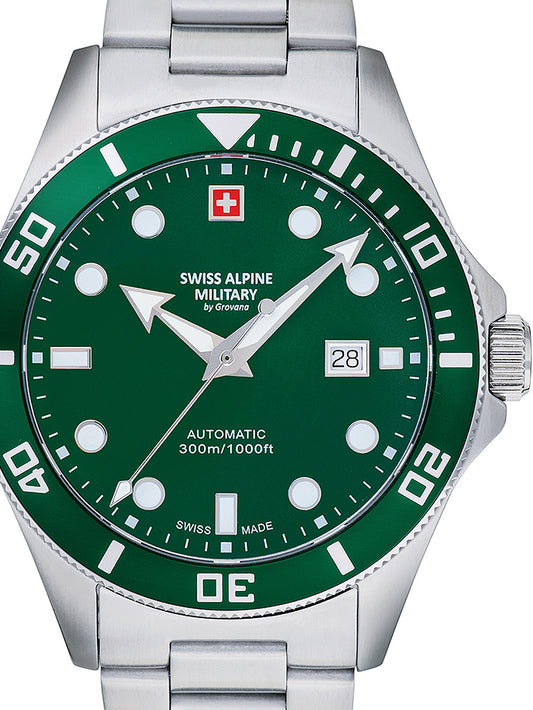 Swiss Alpine Military 7095.2134 Diver automatic 44mm 30ATM