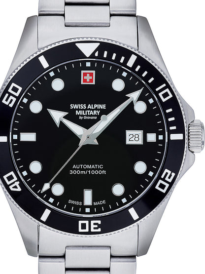 Swiss Alpine Military 7095.2137 Diver automatic 44mm 30ATM