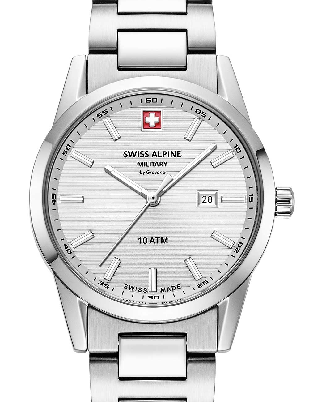 Swiss Alpine Military 7767.1132 Ladies Watch Argos silver 34mm 10ATM