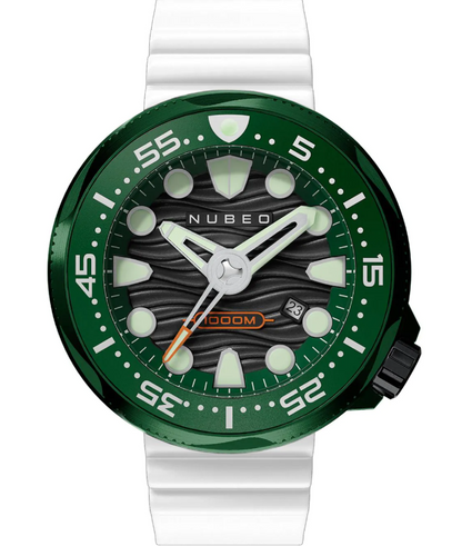 Nubeo NB-6046-0E Mens Watch Ventana Automatic Limited 50mm 100ATM