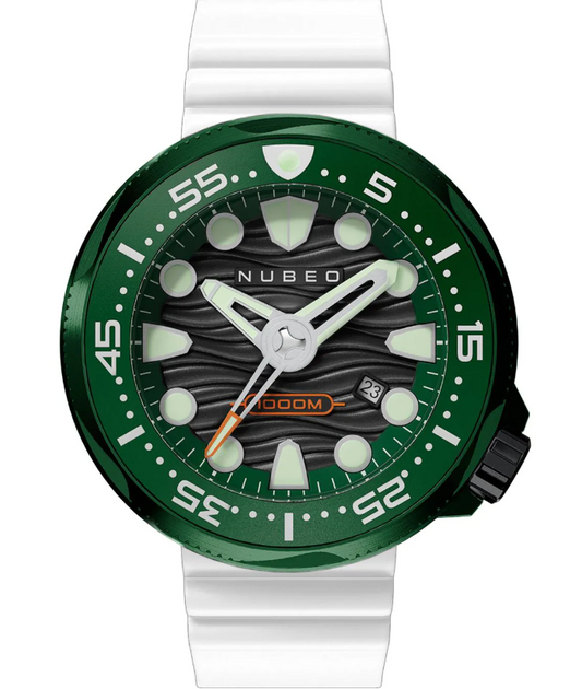 Nubeo NB-6046-0E Mens Watch Ventana Automatic Limited 50mm 100ATM