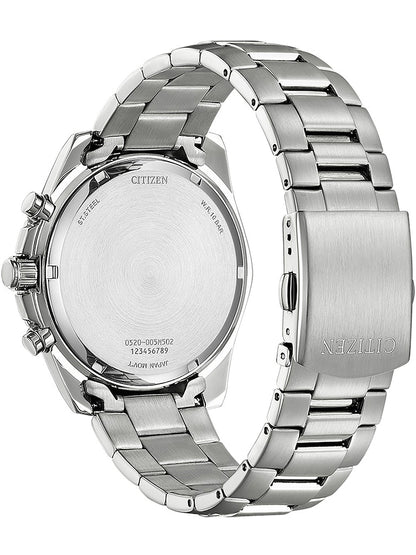 Citizen AN8200-50A Quartz Chronograph Mens Watch 44mm