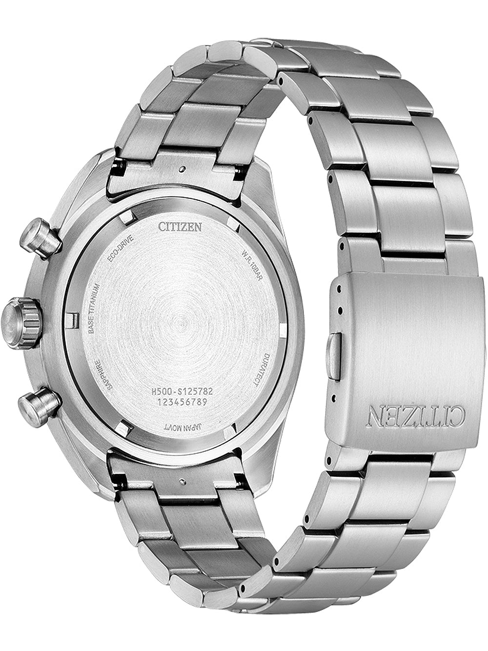 Citizen AT2480-81X Eco-Drive Super-Titanium chronograph 43mm 10ATM