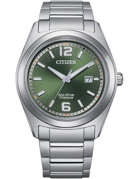 Citizen AW1641-81X Eco-Drive Titanium Mens Watch 41mm 5ATM