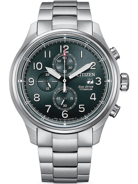 Citizen CA0810-88X Eco-Drive Super-Titanium Mens Watch 44mm 10ATM