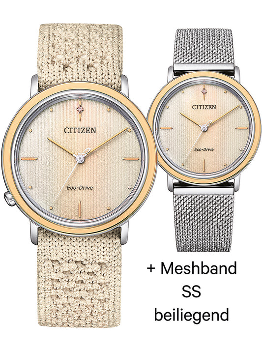 Citizen EM1006-40A Eco-Drive Elegance Ambiluna 34mm 5ATM