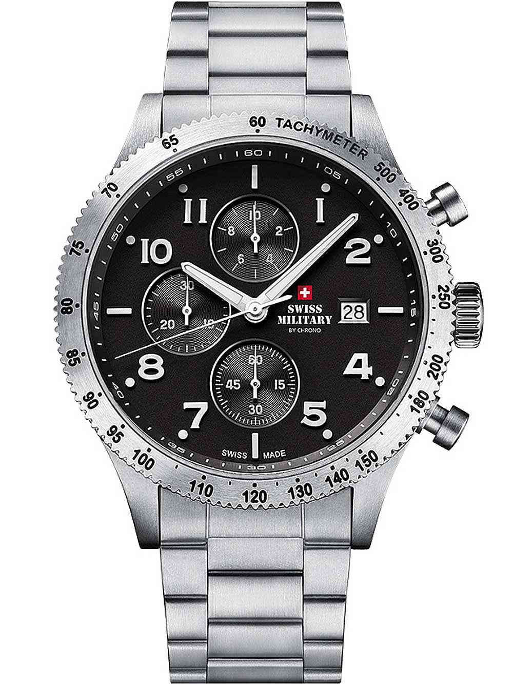 Swiss Military SM34084.01 chrono 42 mm 10ATM