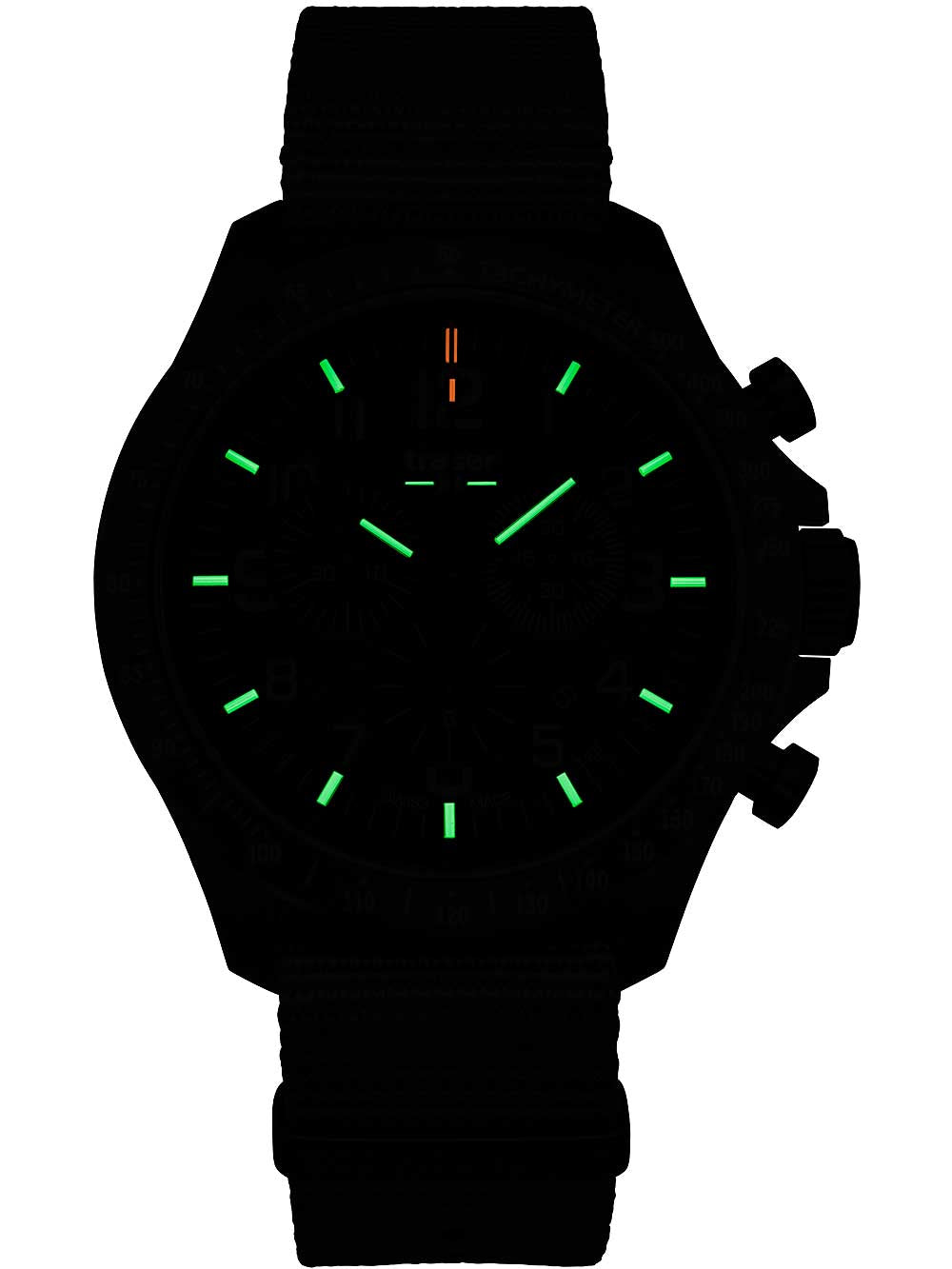 Traser H3 109463 P67 Officer chrono green nato 46mm 10ATM