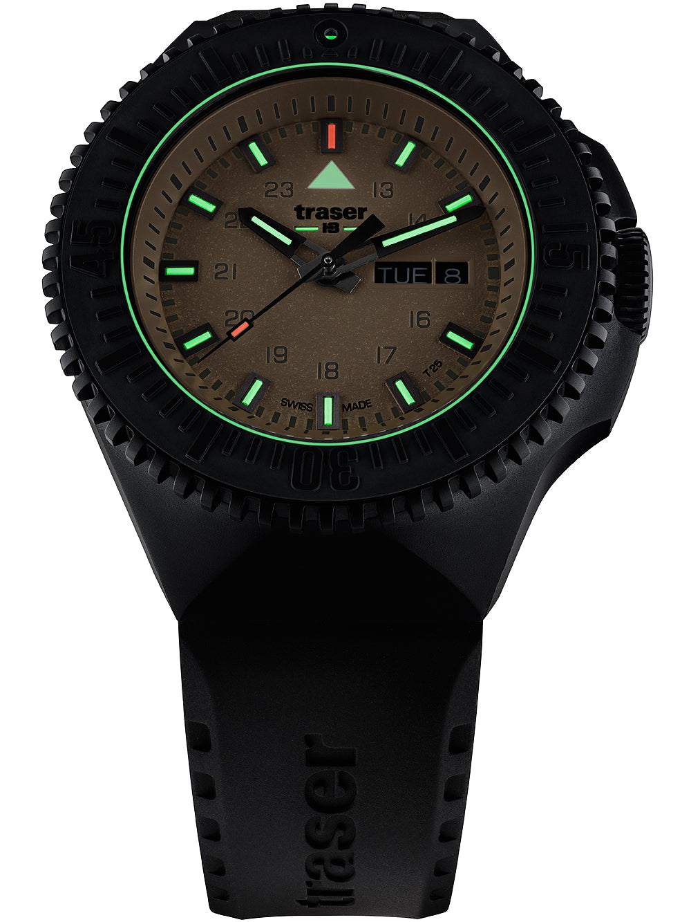 Traser H3 109861 P69 Black-Stealth Sand 46mm 20ATM