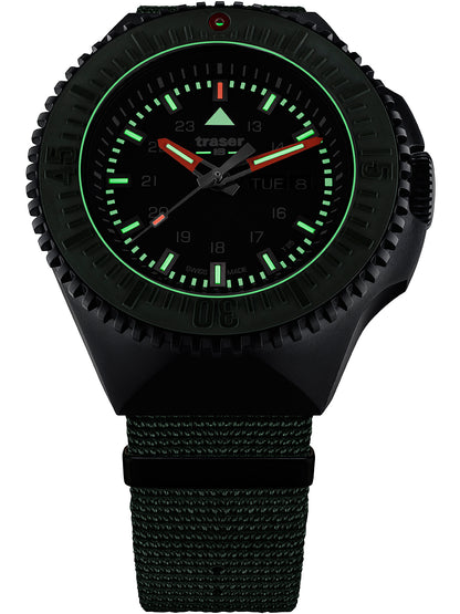 Traser H3 109858 P69 Black-Stealth Green 46mm 20ATM