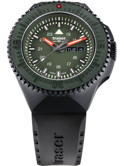 Traser H3 109859 P69 Black-Stealth Green 46mm 20ATM