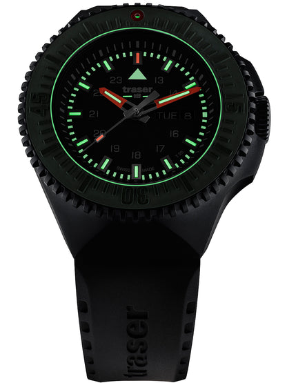 Traser H3 109859 P69 Black-Stealth Green 46mm 20ATM