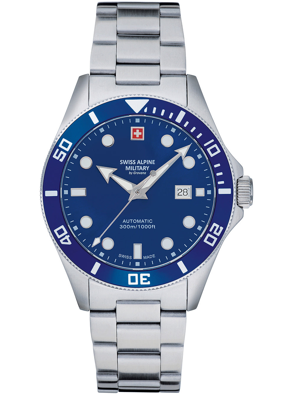 Swiss Alpine Military 7095.2135 Diver automatic 44mm 30ATM