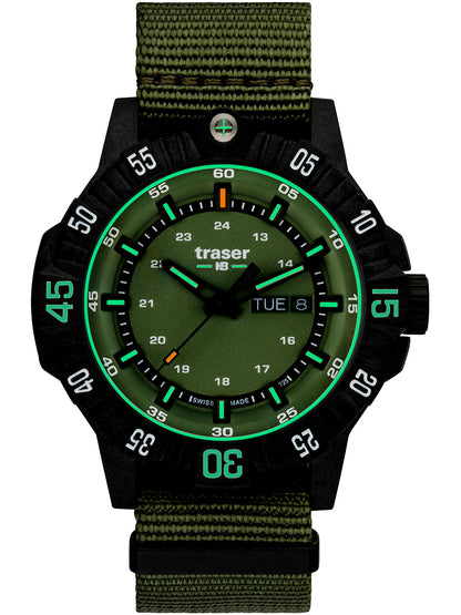 Traser H3 110726 P99 Q Tactical Green 46mm 20ATM