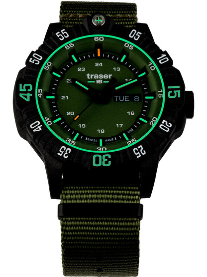 Traser H3 110726 P99 Q Tactical Green 46mm 20ATM