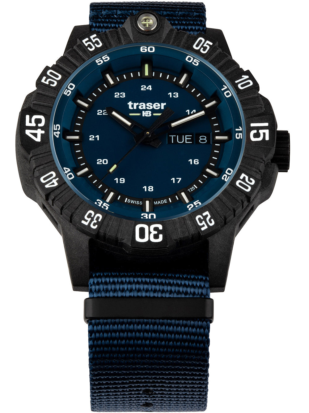 Traser H3 110724 P99 Q Tactical Blue 46mm 20ATM