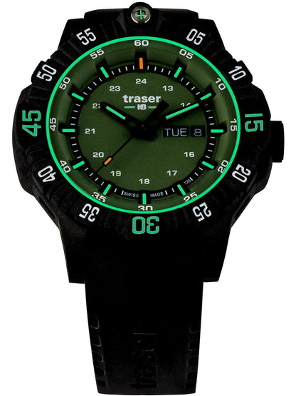 Traser H3 110727 P99 Q Tactical Green 46mm 20ATM