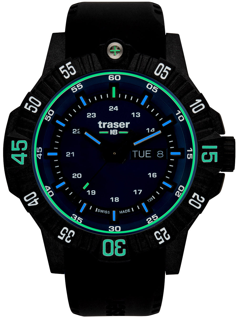 Traser H3 110725 P99 Q Tactical Blue 46mm 20ATM