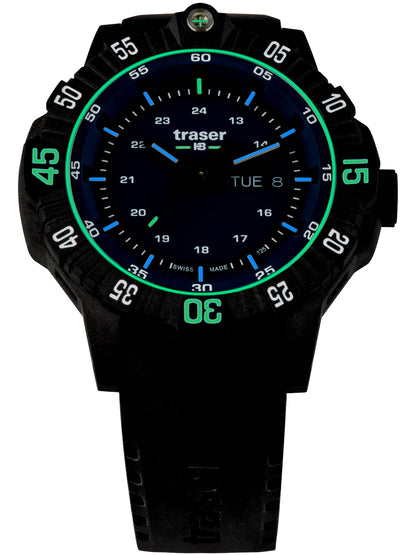 Traser H3 110725 P99 Q Tactical Blue 46mm 20ATM