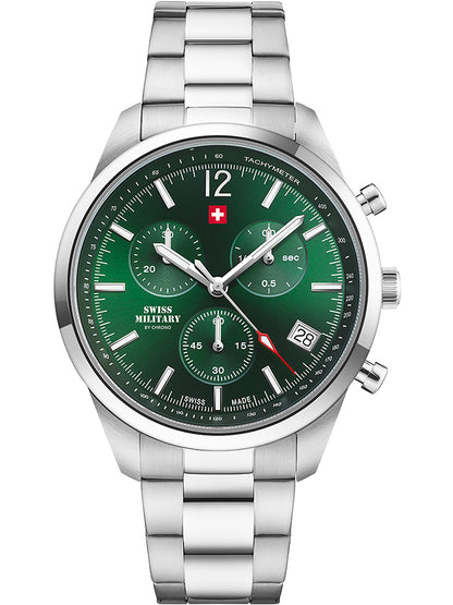 Swiss Military SM34097.04 Chronograph Mens Watch 42mm 5ATM