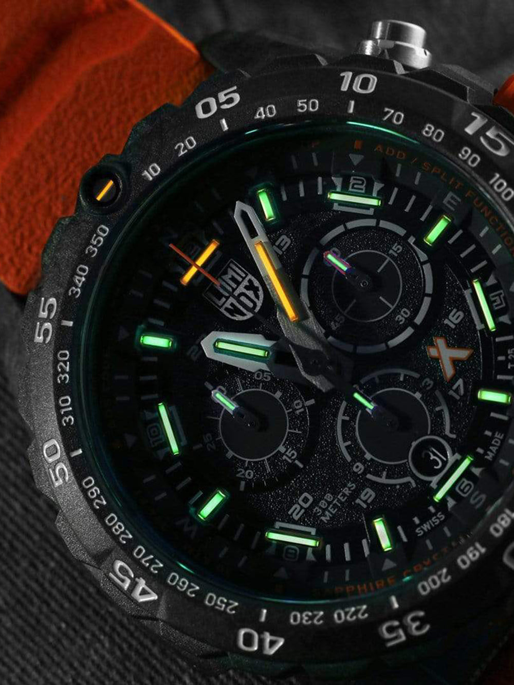 Luminox XB.3749 Mens Watch Bear Grylls Survival Chronograph 45mm 30ATM