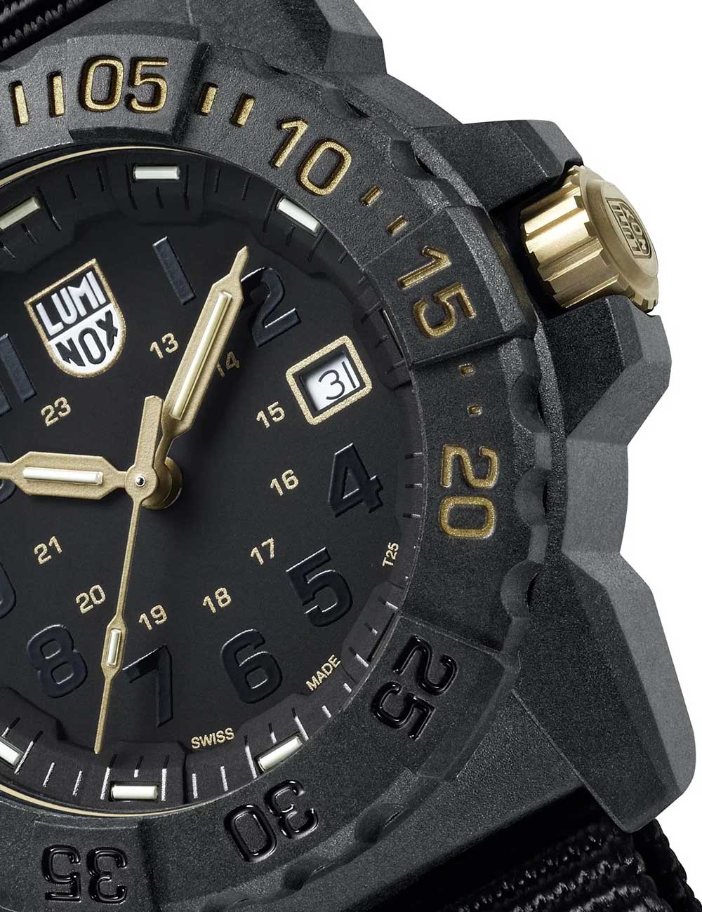 Luminox XS.3501.GOLD.SET Navy Seal Diver