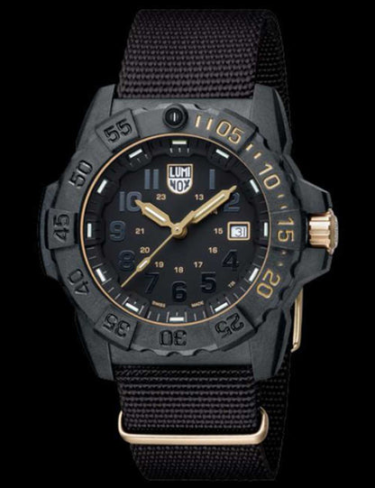 Luminox XS.3501.GOLD.SET Navy Seal Diver