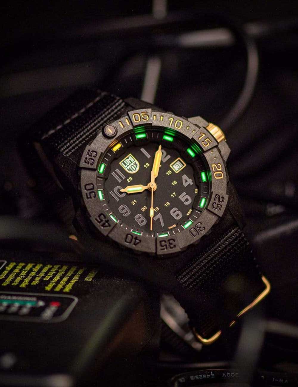 Luminox XS.3501.GOLD.SET Navy Seal Diver