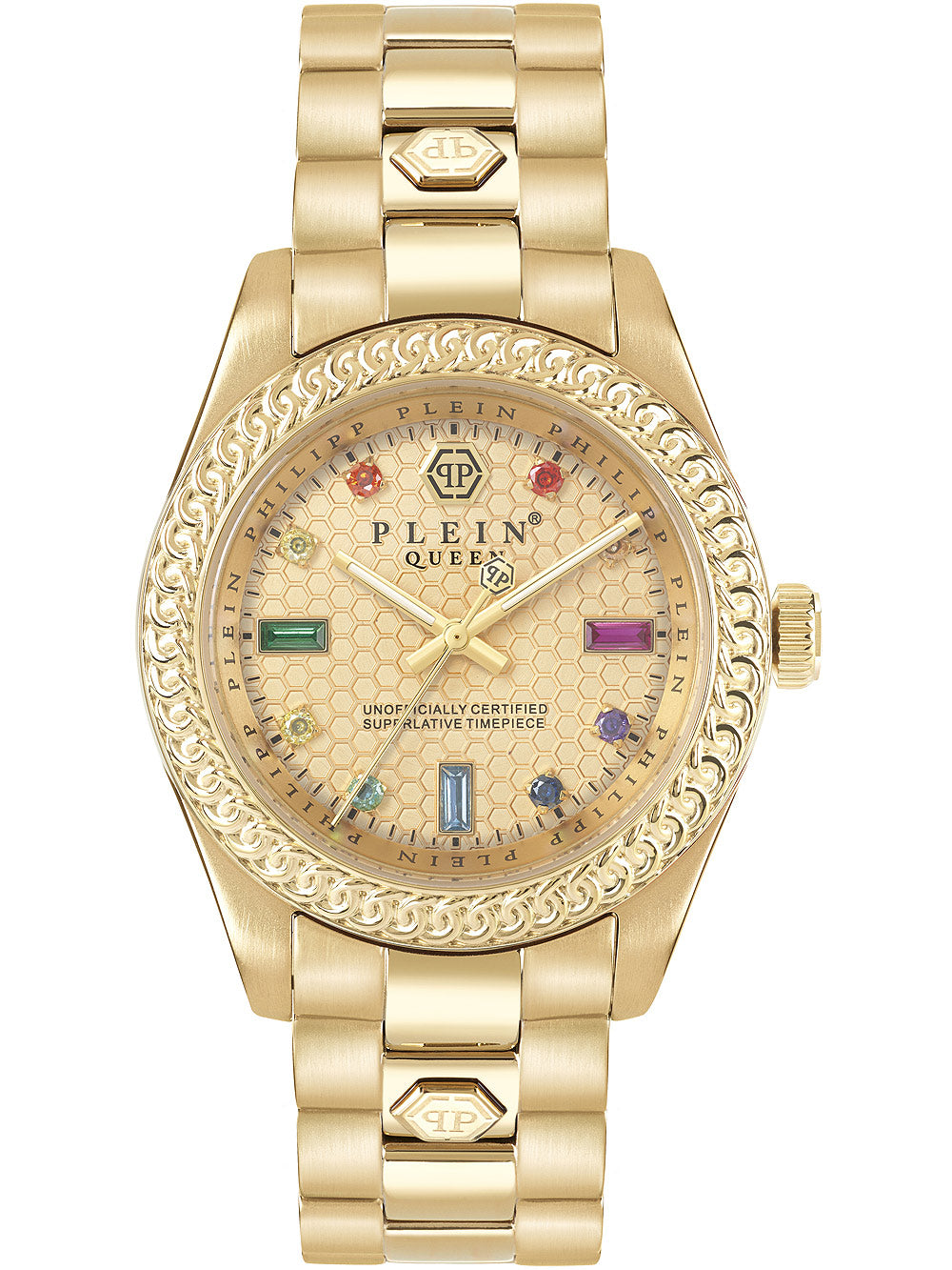 Philipp Plein PWDAA0721 Queen Crystal Ladies Watch 36mm 5ATM