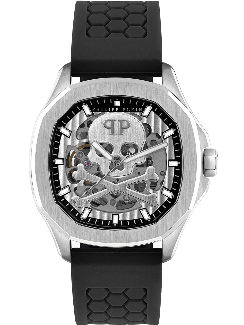 Philipp Plein PWRAA0123 High-Conic Automatic Mens Watch 42mm 5ATM